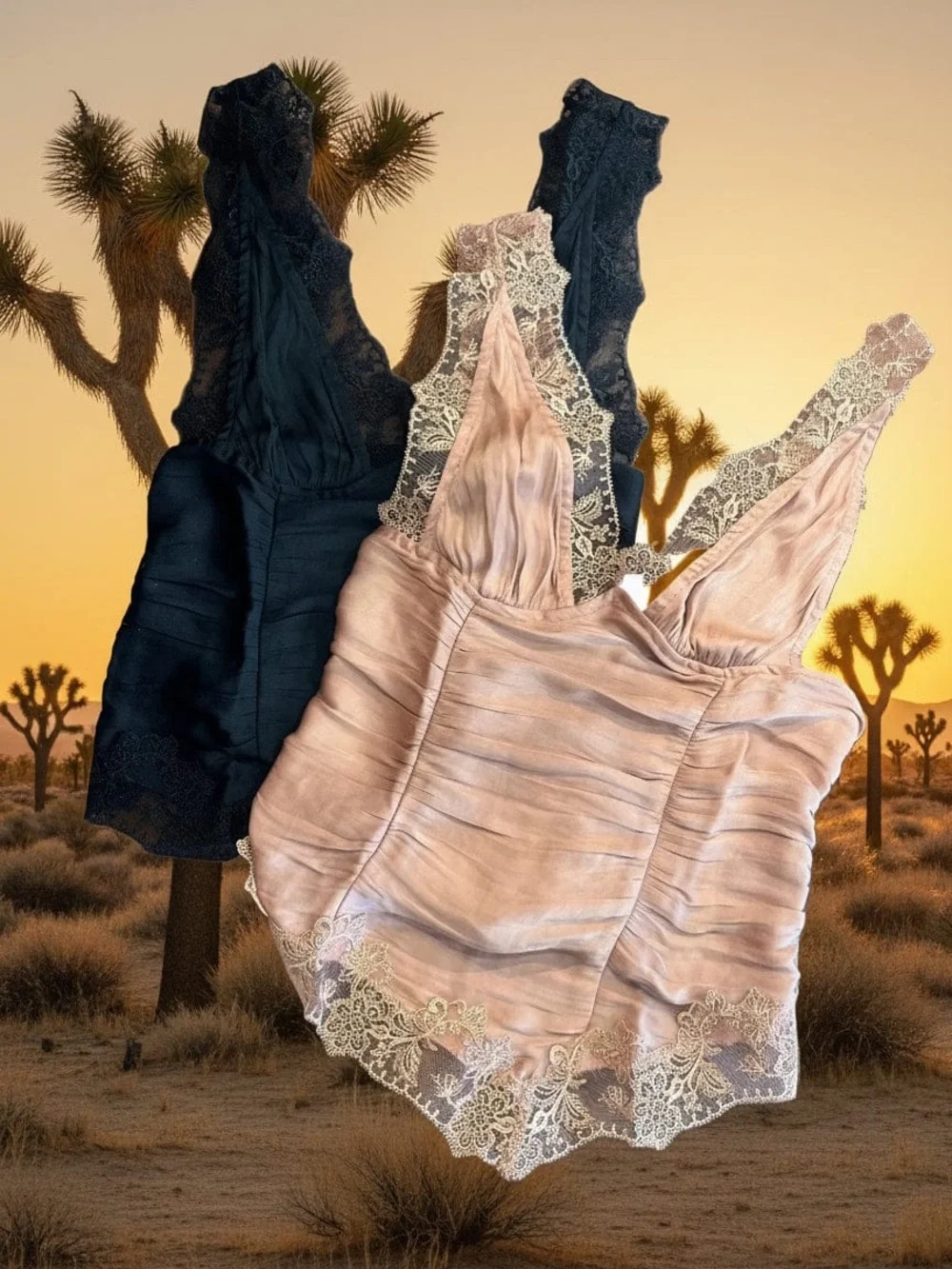 Free People Elena Lace Tank - Picture 6 of 7